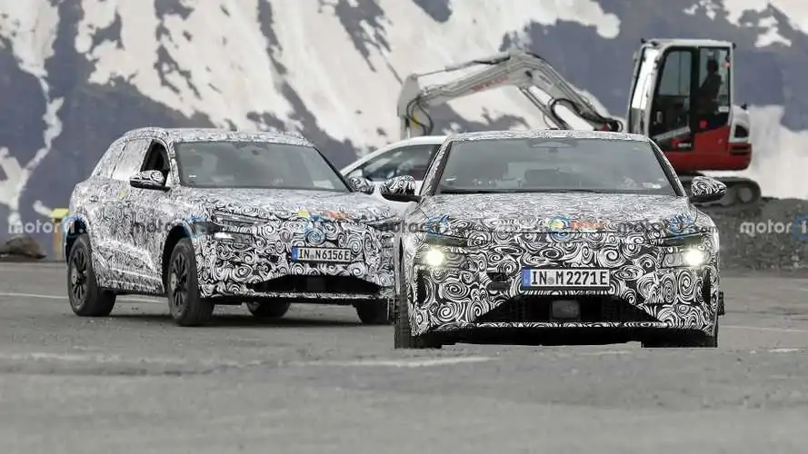 Audi A6 Etron EV Spied - Design Tweaks Versus Concept