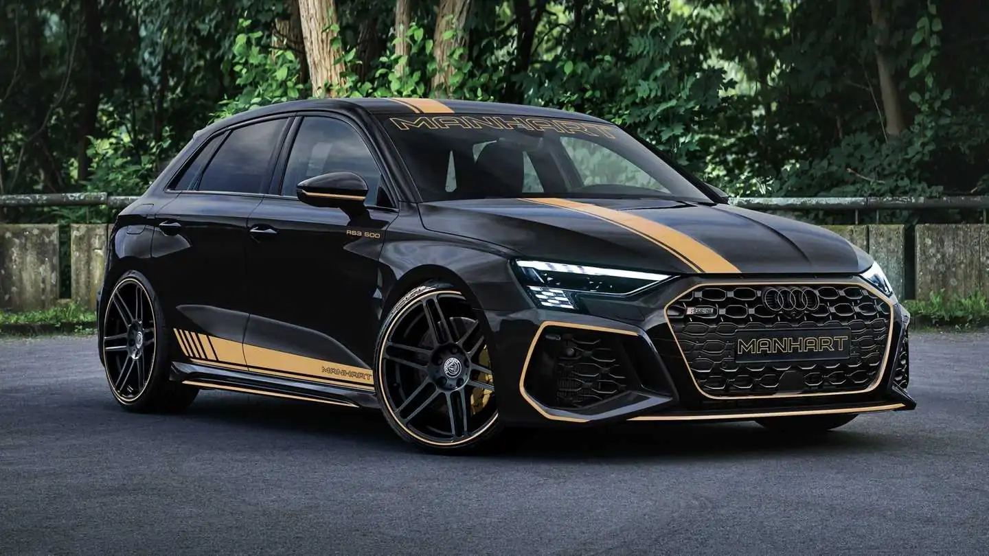 Audi RS3 by Manhart with 500 Horsepower As Hyper Hot Hatch