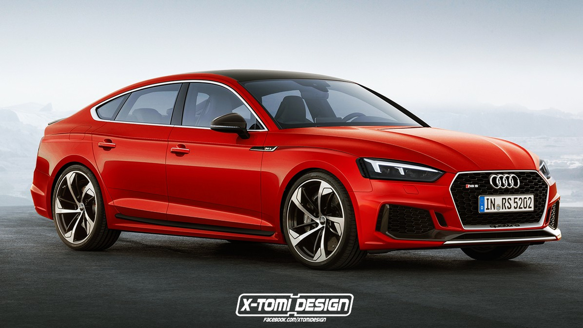 Take a look at these Audi RS5 Shooting Brake and Sportback Render