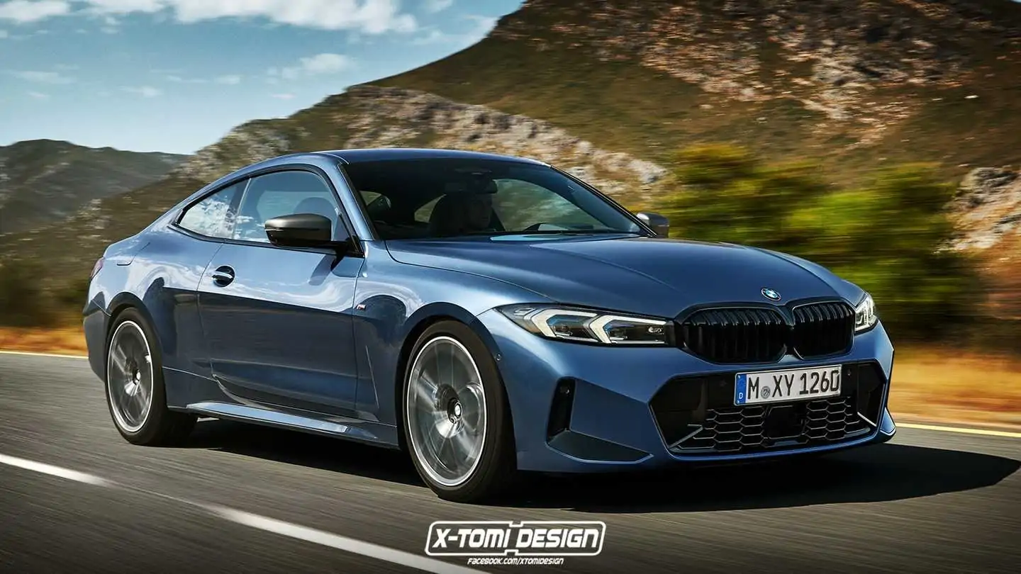 Facelift to BMW 4 Series Coupe: Switch to Smaller Grilles