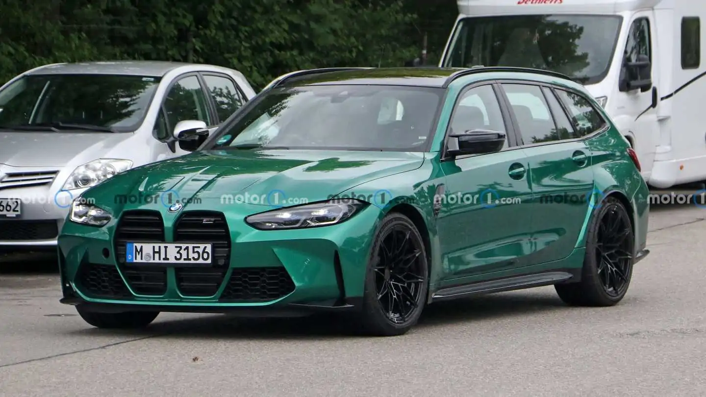 2023 BMW M3 Touring Spotted Looking For Green And Mean