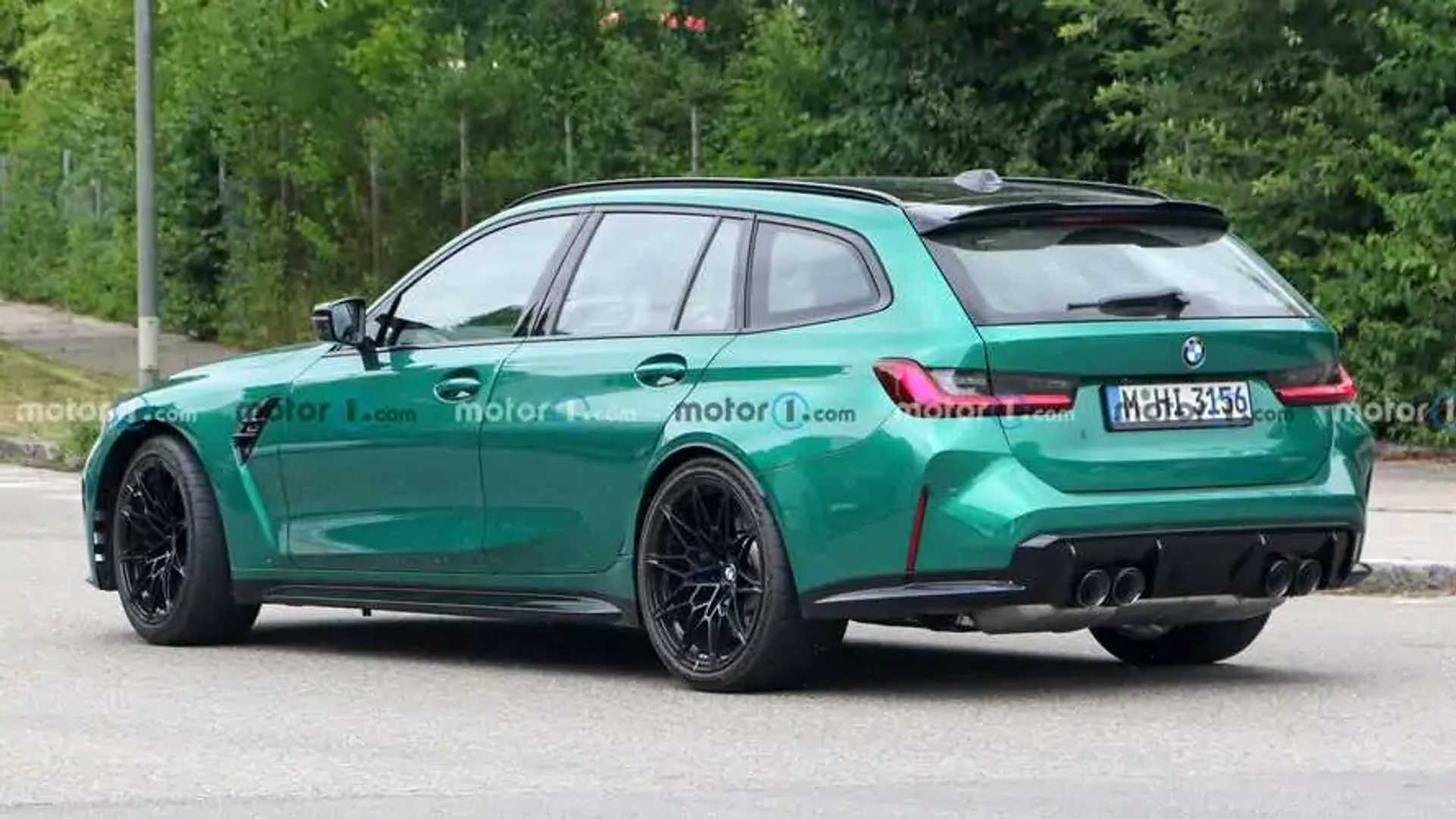 2023 BMW M3 Touring Spotted Looking For Green And Mean