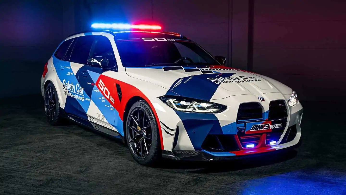 BMW M3 Touring MotoGP Safety Car Revealed with Center Exhaust