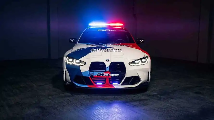 BMW M3 Touring MotoGP Safety Car Revealed with Center Exhaust