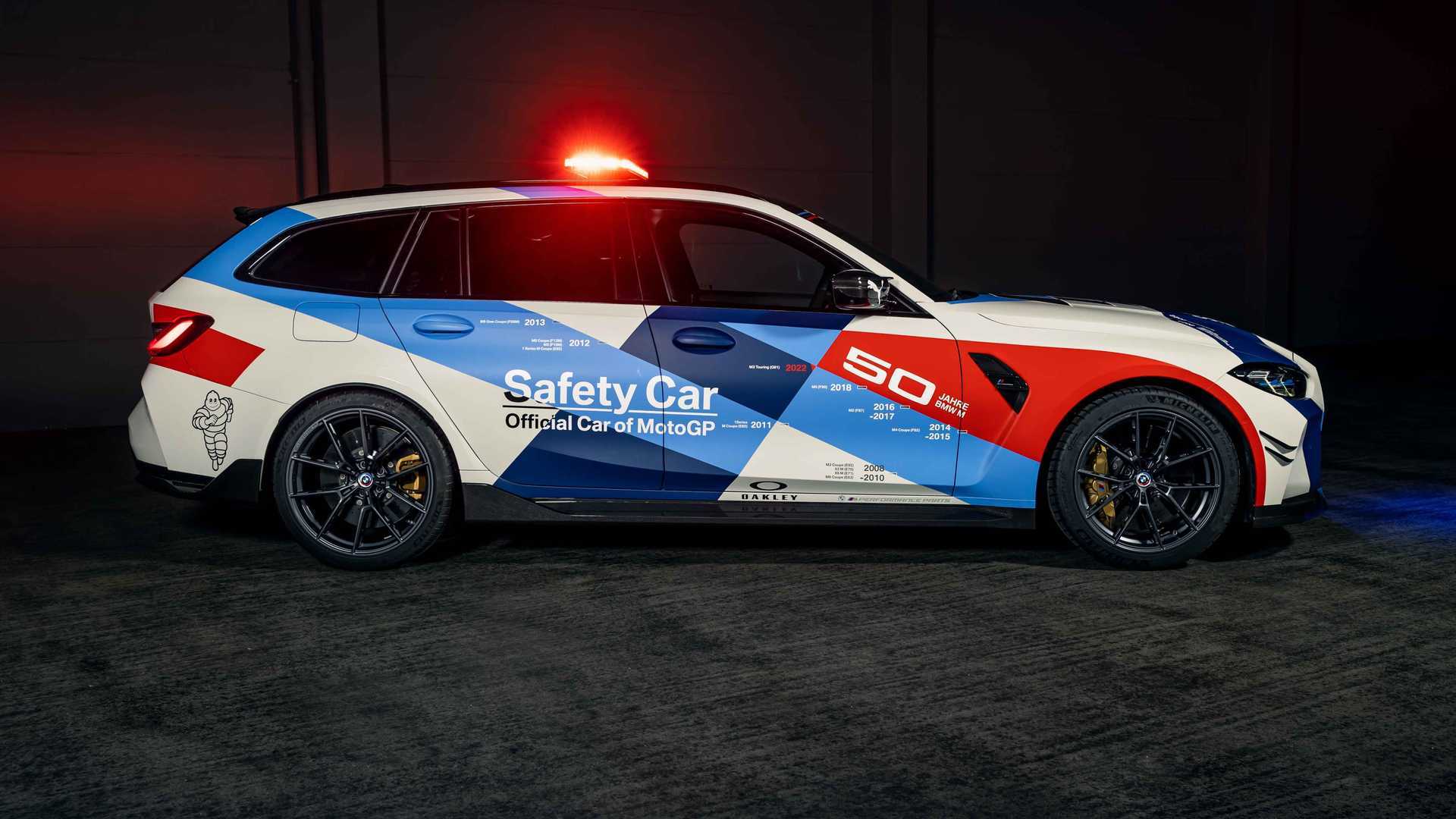 BMW M3 Touring MotoGP Safety Car Revealed with Center Exhaust