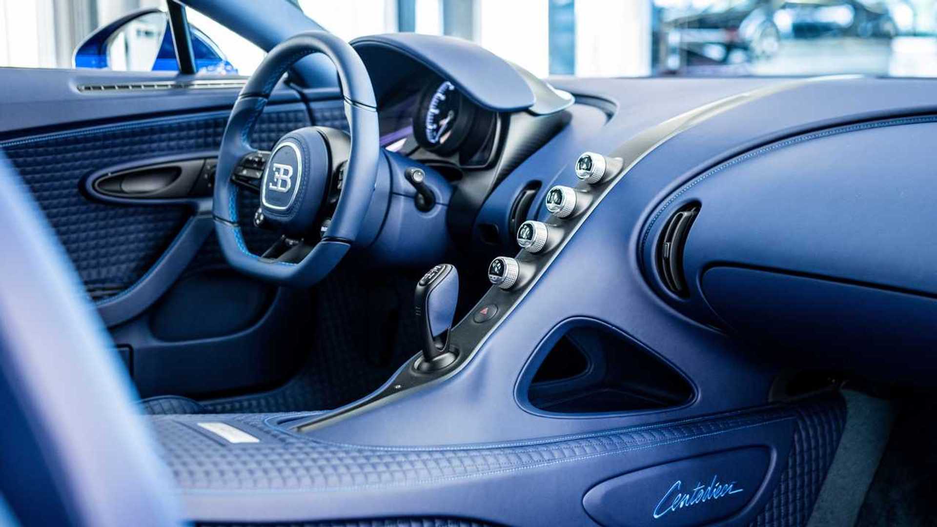 The New Owner Receives the First Of Ten Bugatti Centodiecis