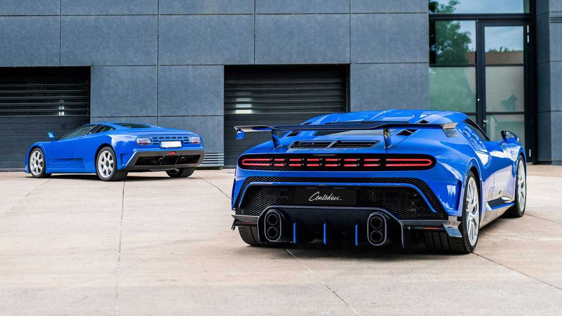 The New Owner Receives the First Of Ten Bugatti Centodiecis