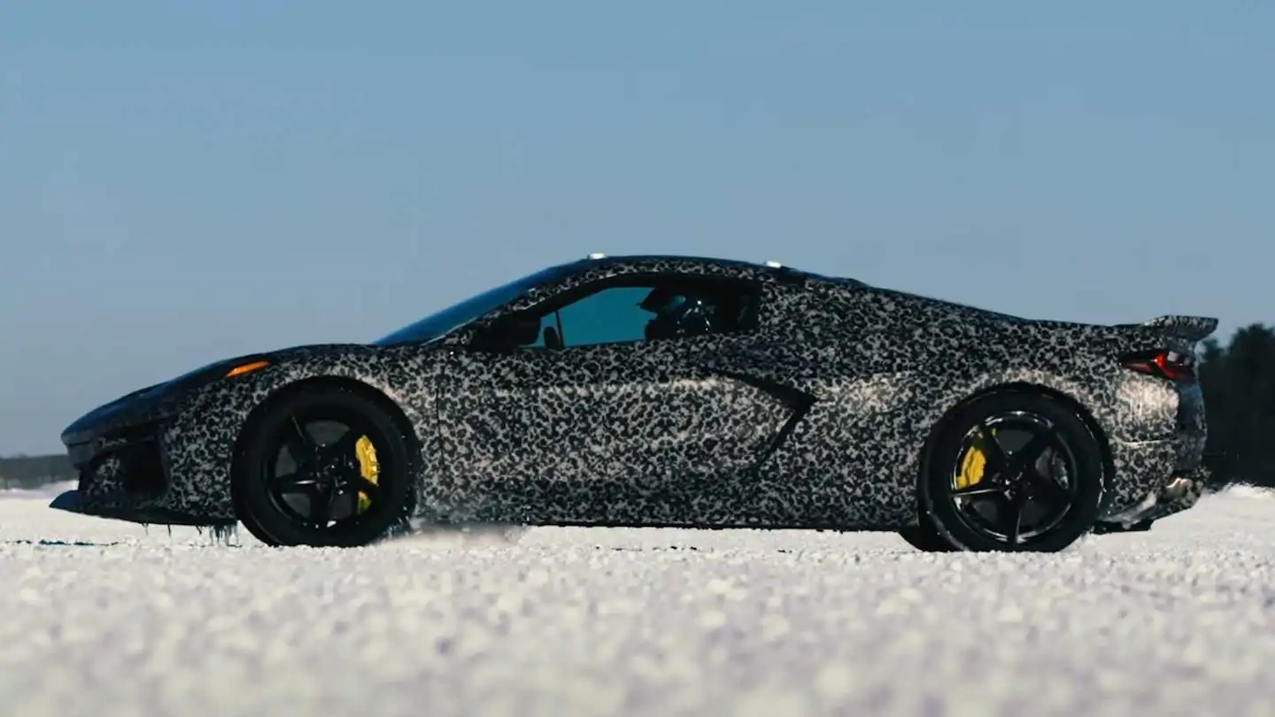 2024 Chevy Corvette Hybrid Teaser: Electrified AWD Previews