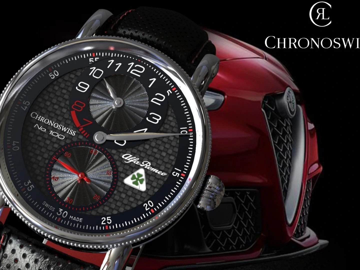 This watch is essential for every Alfa enthusiast