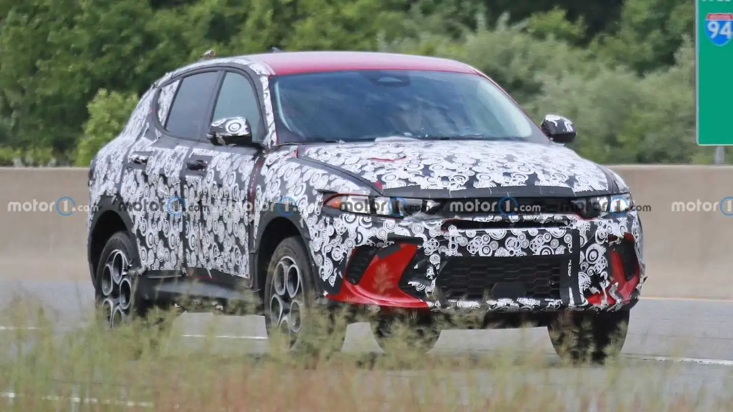 Dodge Hornet Spied In Light Camo To Preview Upcoming Compact Crossover