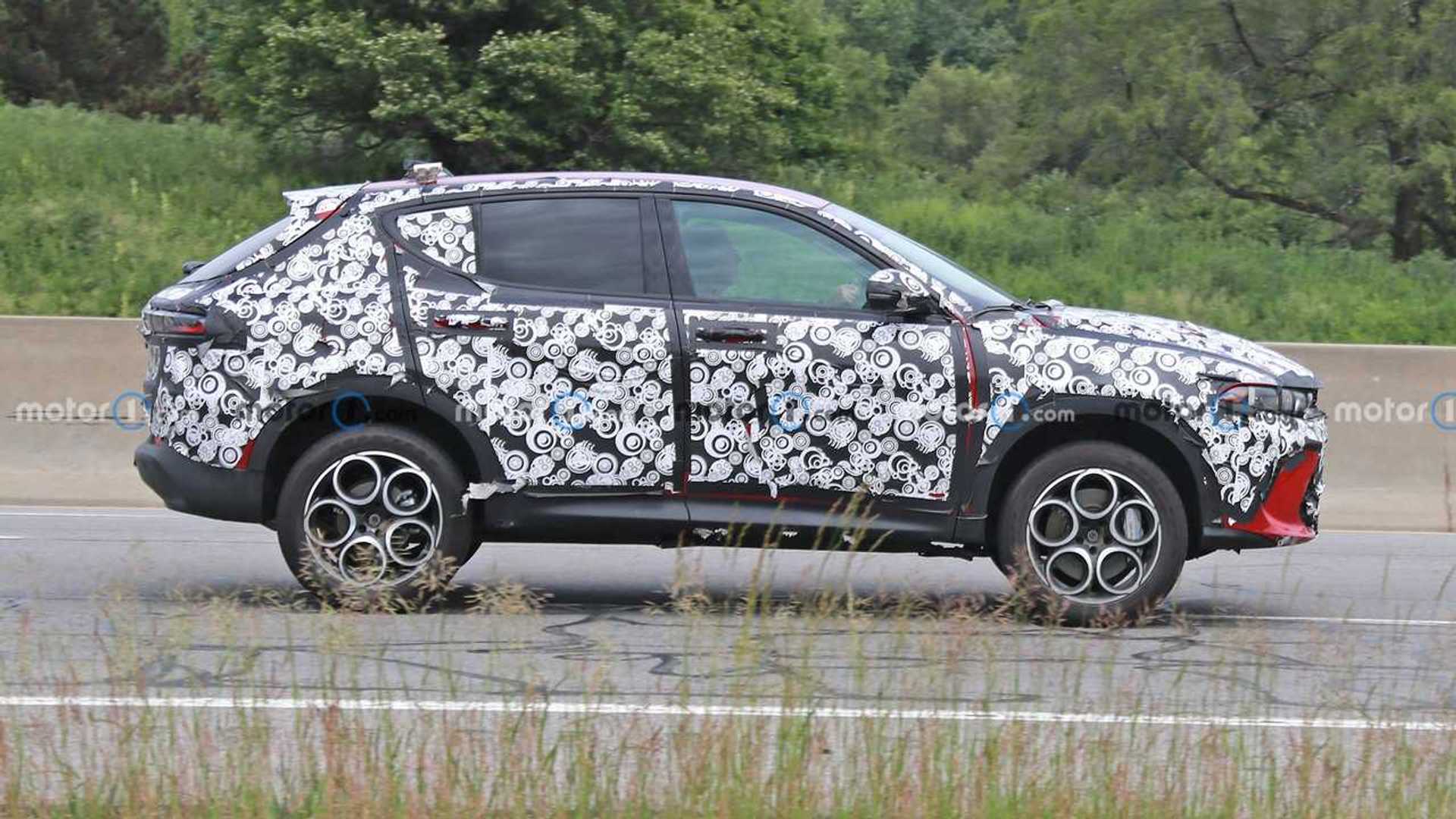 Dodge Hornet Spied In Light Camo To Preview Upcoming Compact Crossover