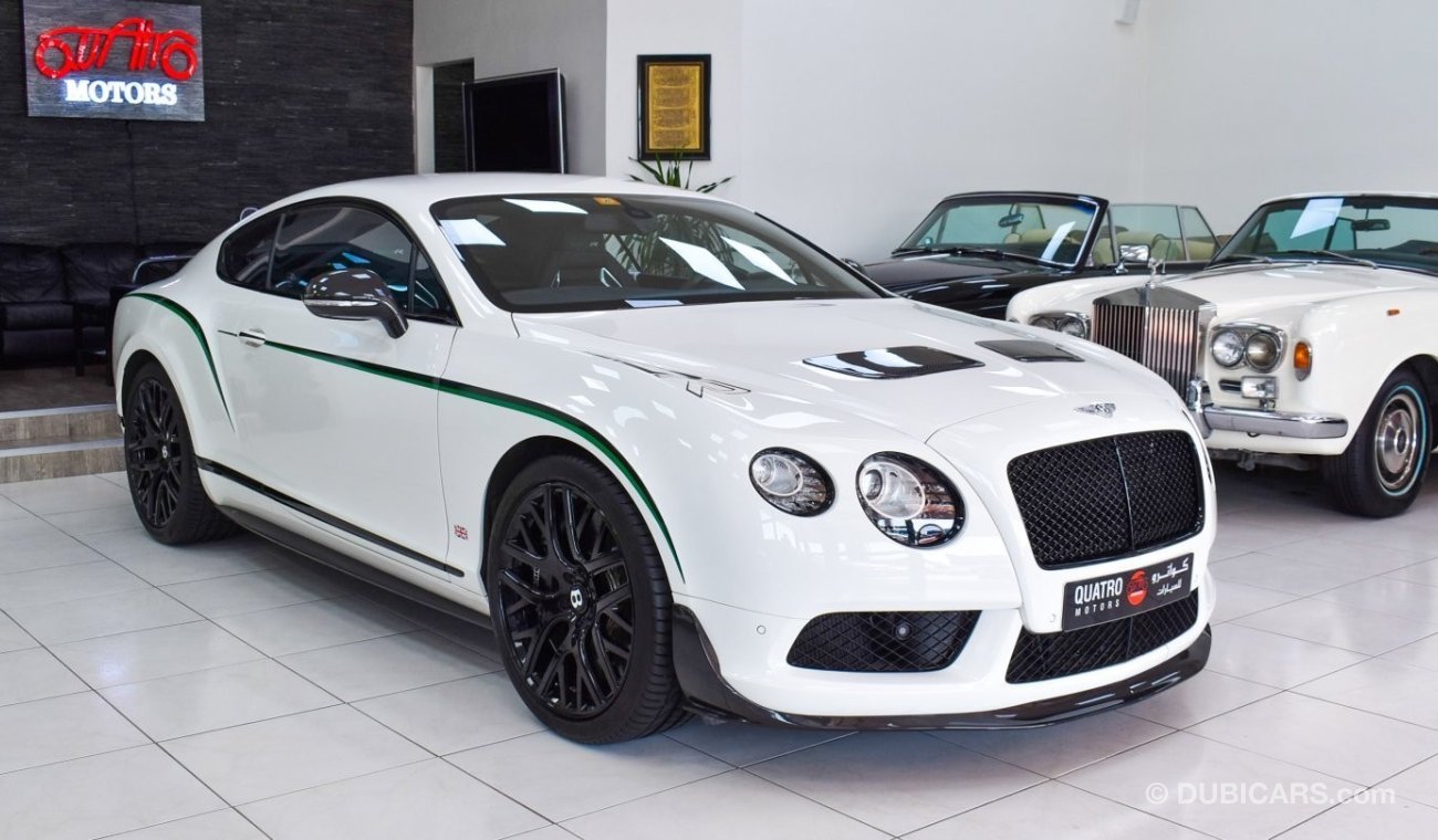 One-of-300 Bentley Continental GT3-R Up For Sale