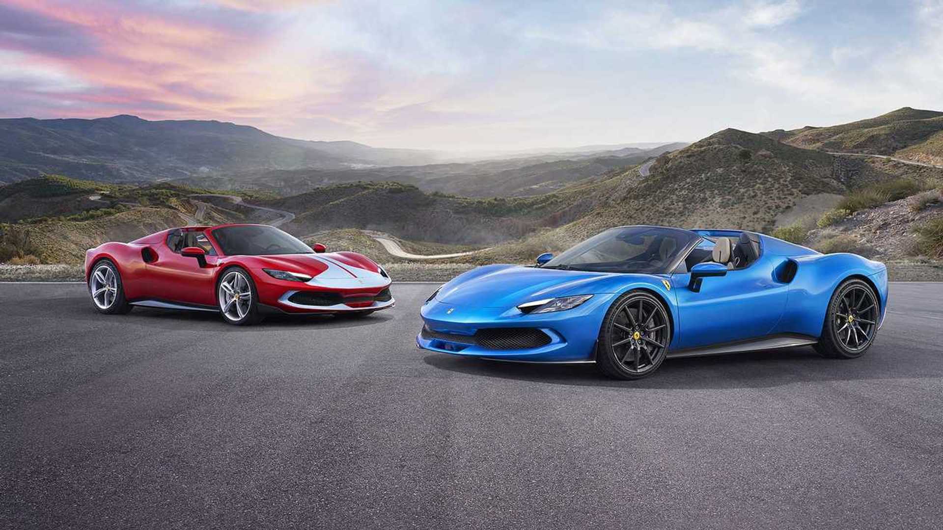 ferrari 296 GTS Debuts With Unlimited Headroom And Hybrid V6 Power