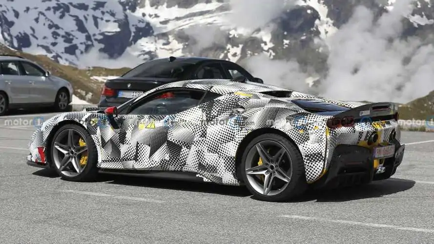 Ferrari SF90 VS Spied Hidden Aero Upgrades in The Mountains