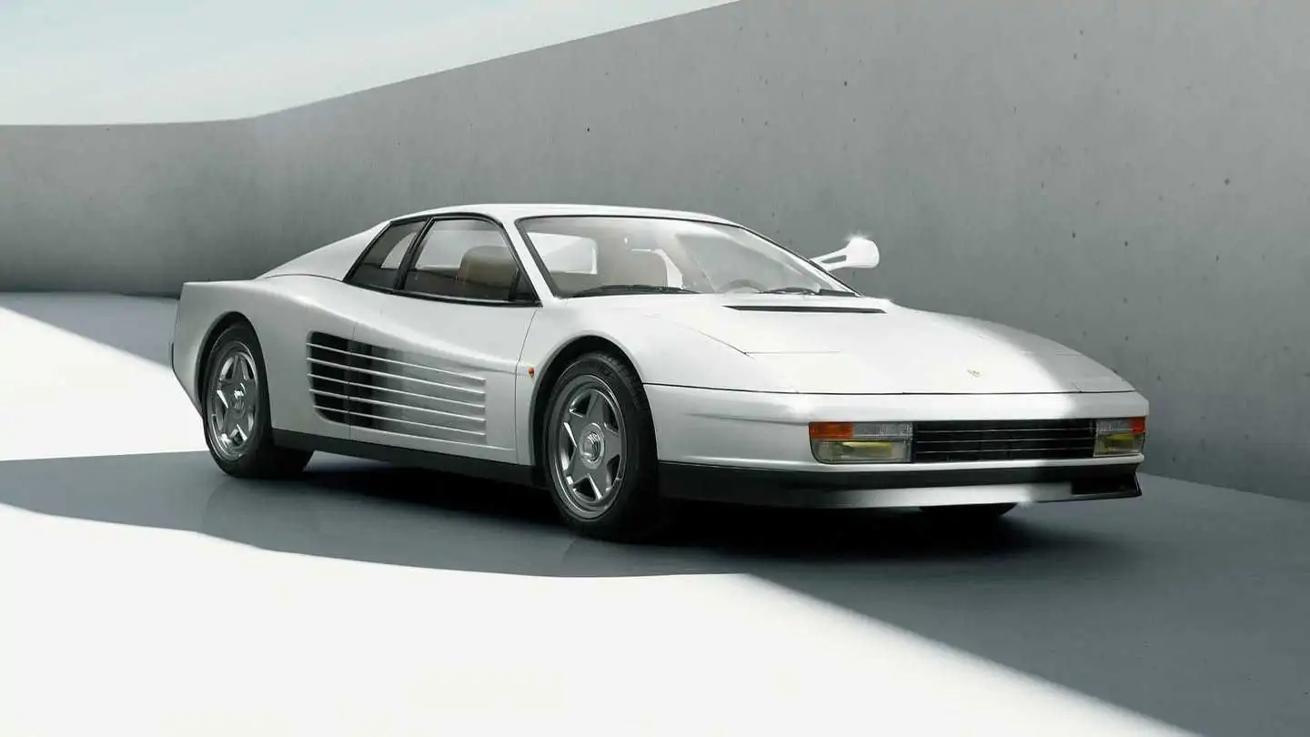 Ferrari Testarossa Restomod 492 HP, Upgraded Suspension