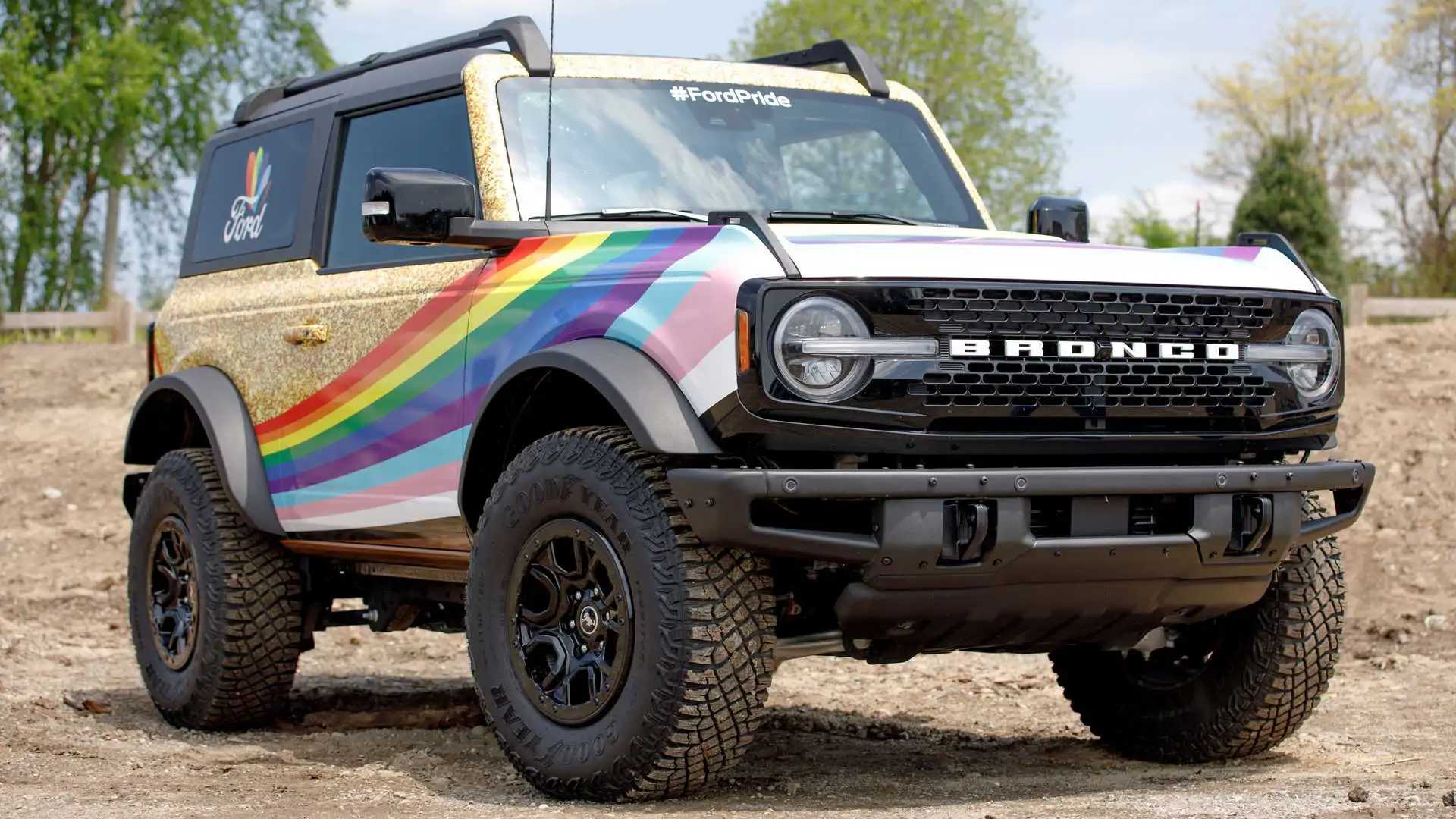 Ford Gives Bronco A Colorful Makeover To Celebrate Pride Month