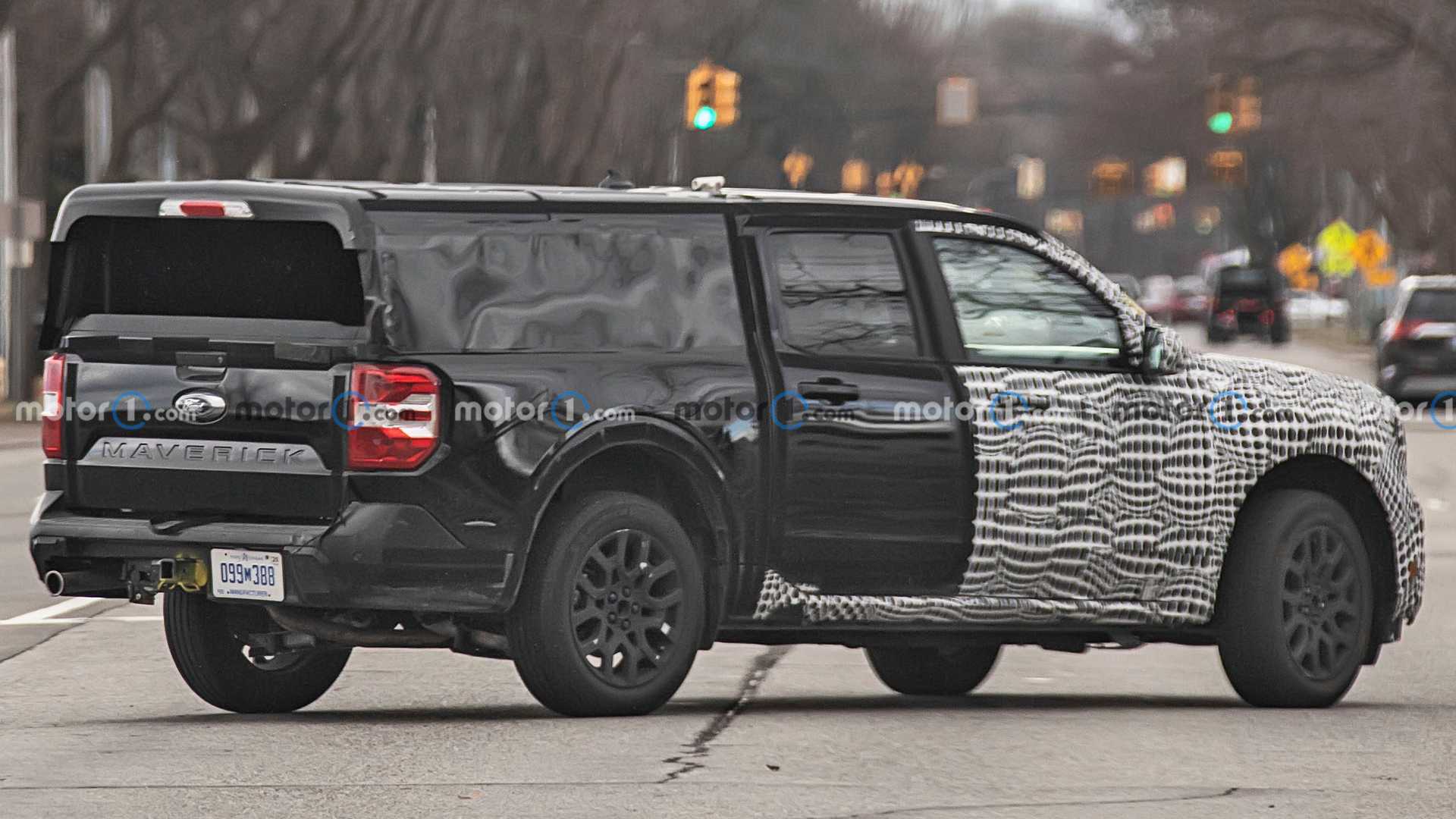 Ford Maverick Spy Photos Hint at Future Plug-In Hybrids With AWD