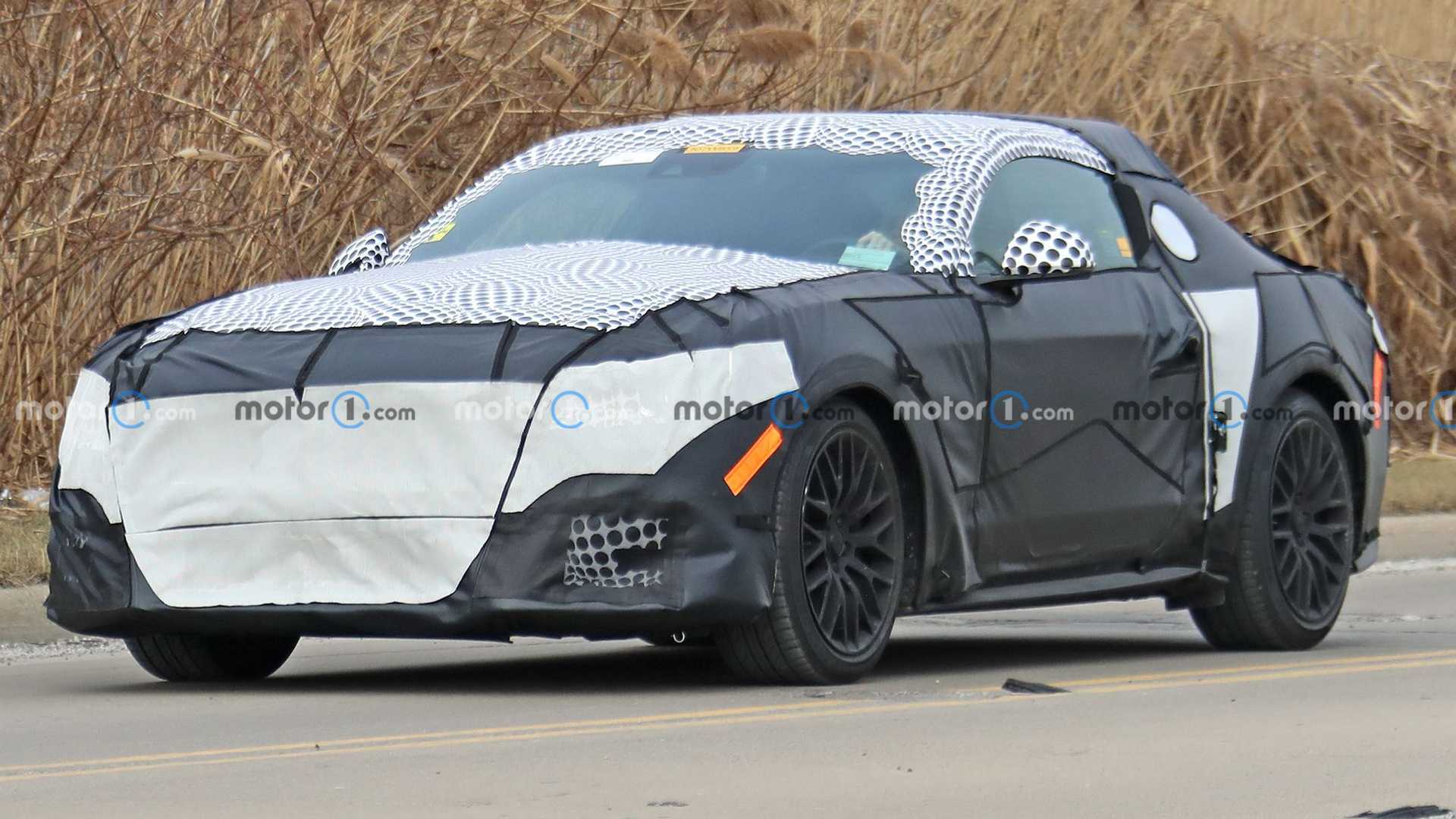 2024 Ford Mustang: Next-Gen Face Leaked Image