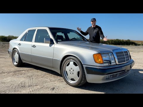 Porsche-Built Mercedes 500E Races on the Autobahn