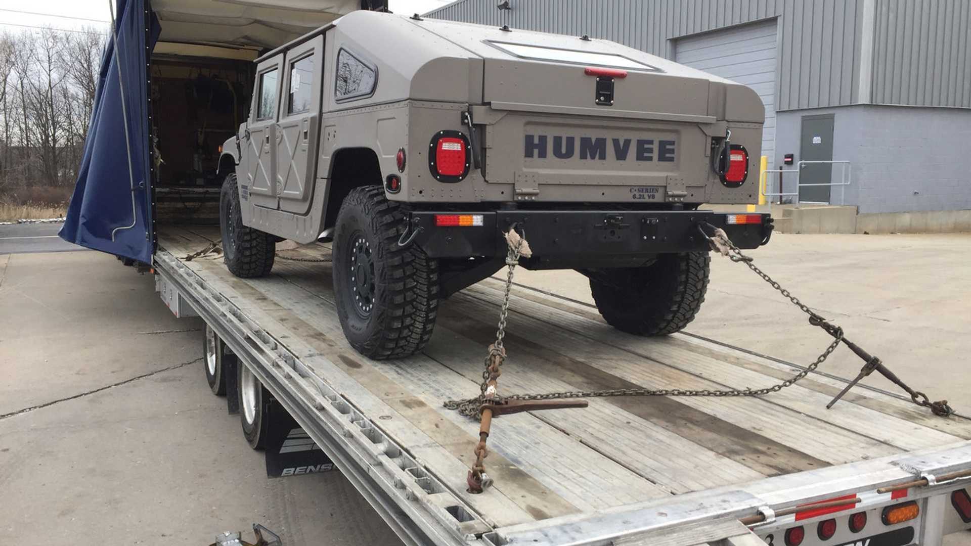 You can now buy a brand new, 25-year-old Hummer H1