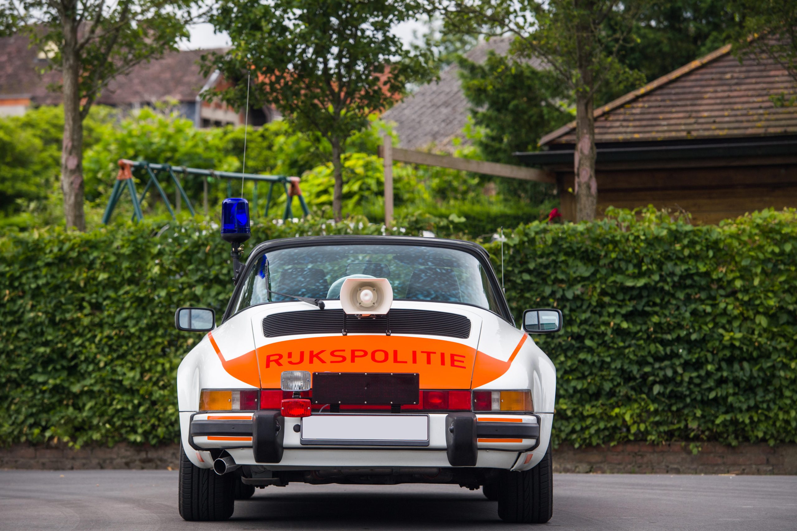 1989 Porsche 911 Targa Dutch police car up for auction