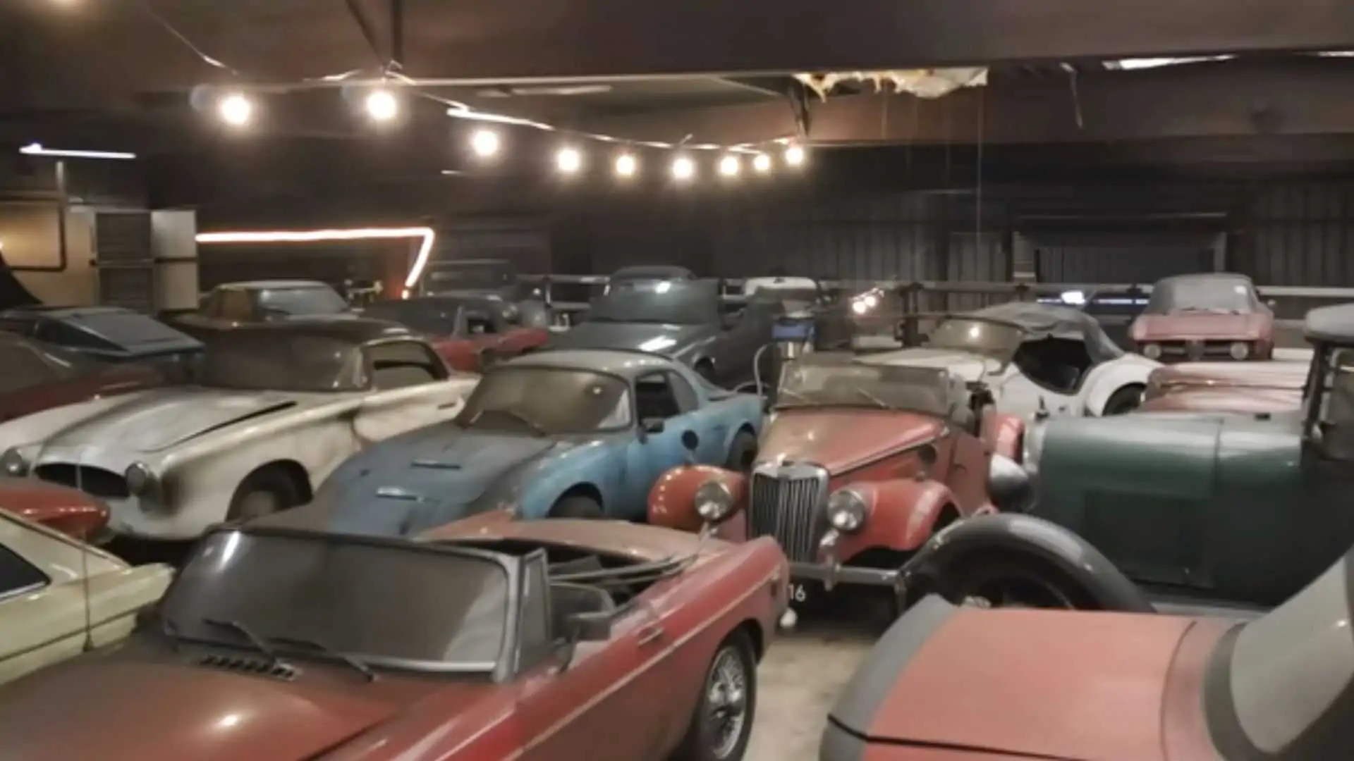 Bonkers Barn Discovers Hidden BMWs, Bentleys, and Much More