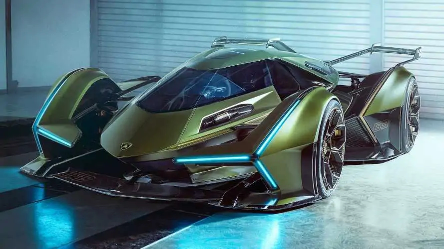 Part Wood, Part Steel, The Lamborghini Vision GT is a drivable Lamborghini.