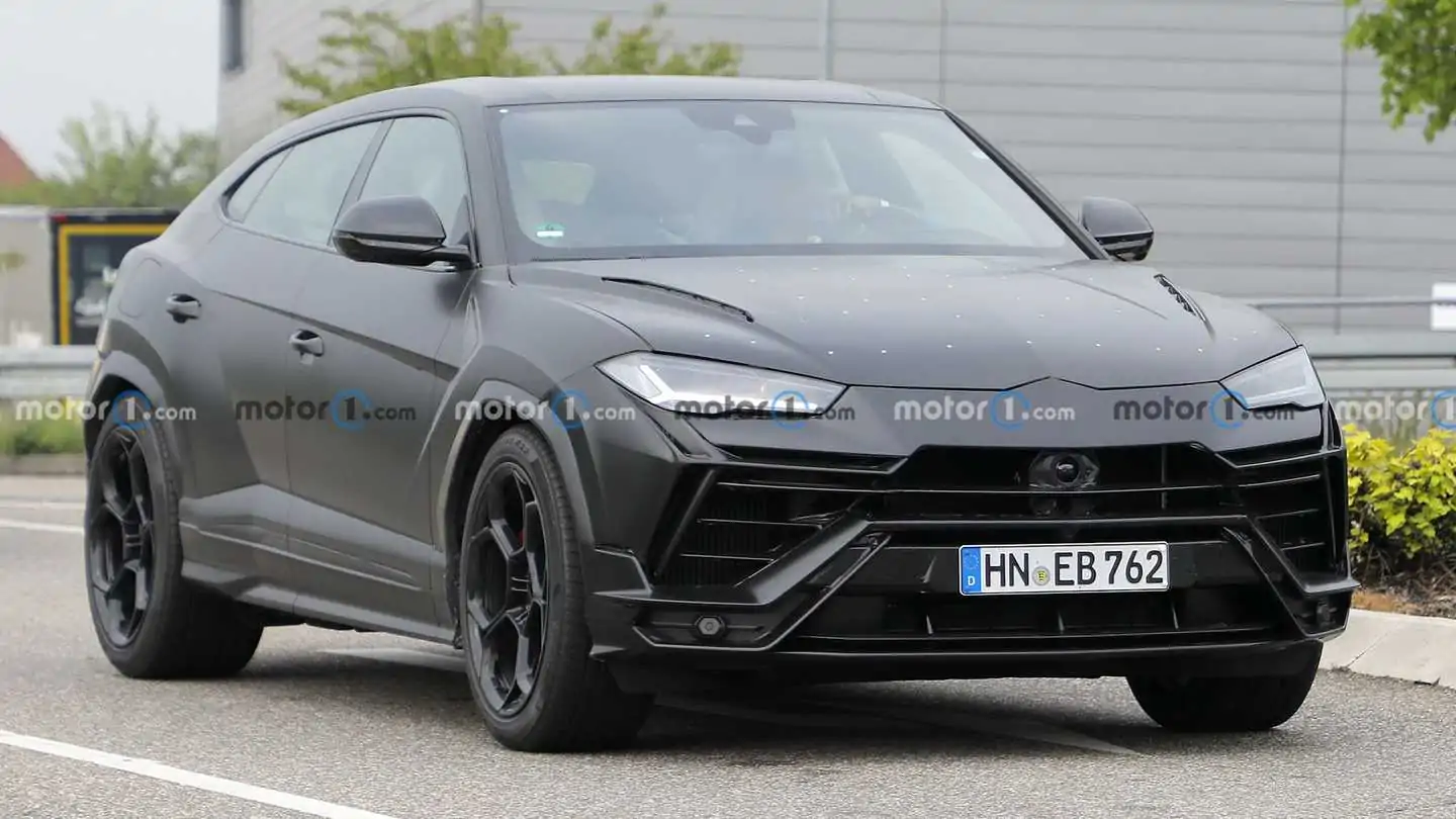 New Lamborghini Urus EV Spied