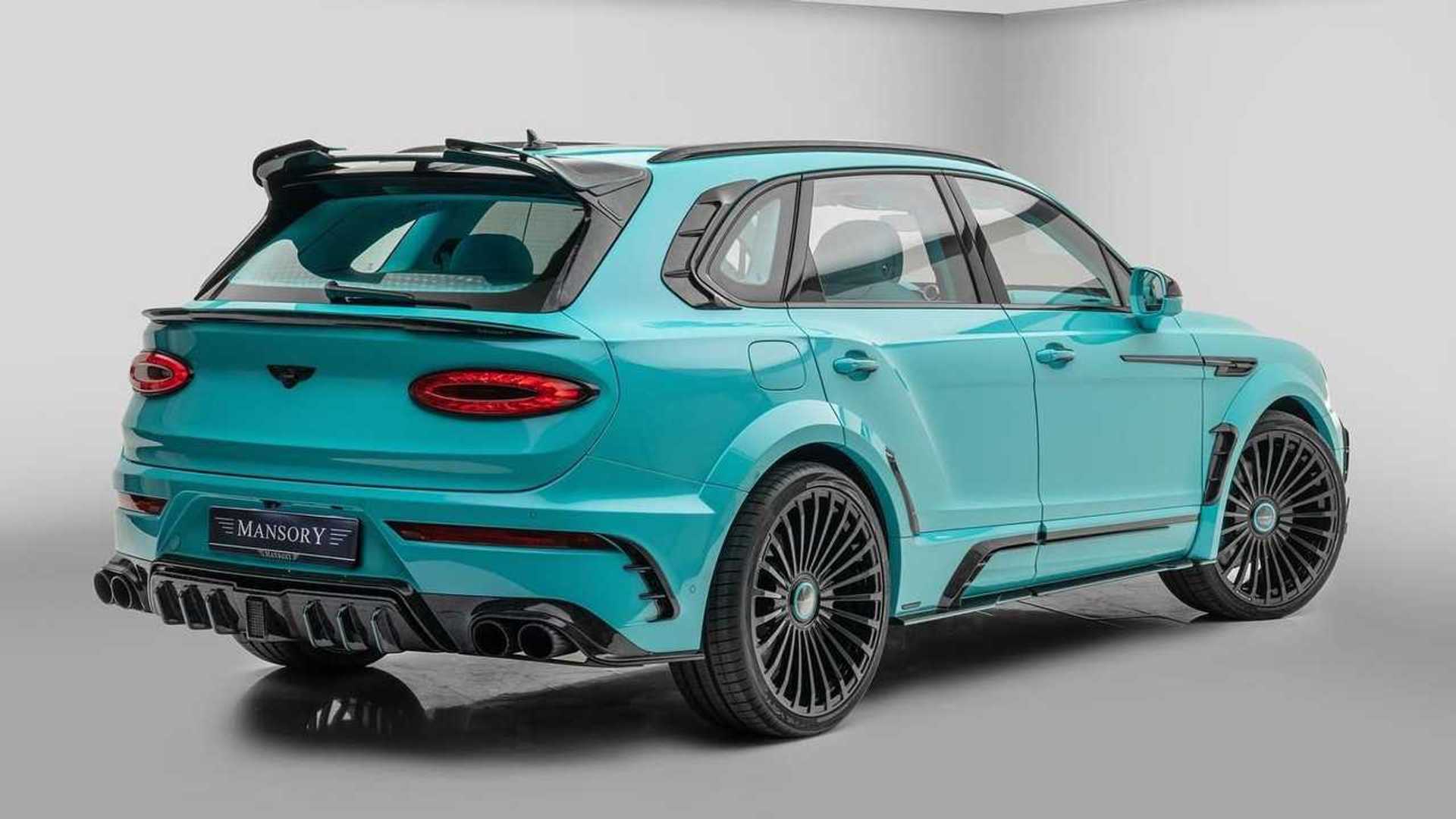 Mansory Launches Fierce 900-HP Bentley Bentayga Speed Feroza Edition