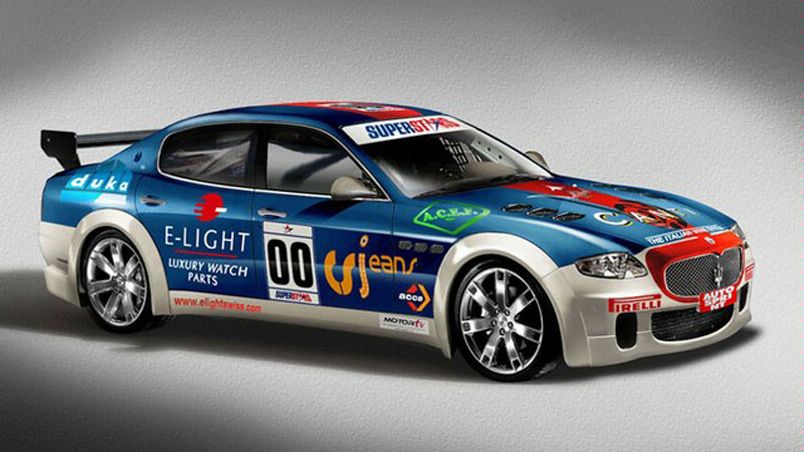 Maserati Quattroporte Racing Car to Compete in Superstars Series