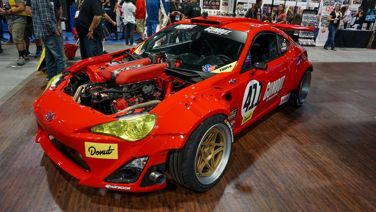 Video: Ferrari-engined Toyota GT4586 at 2016 SEMA Show