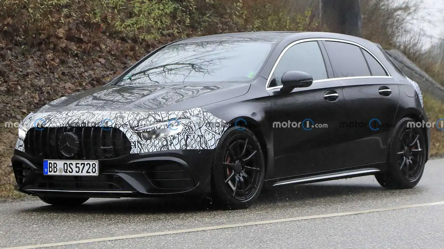 Mercedes A-Class Spy Pics Reveal Updated Hatch, Sedan and AMG Models