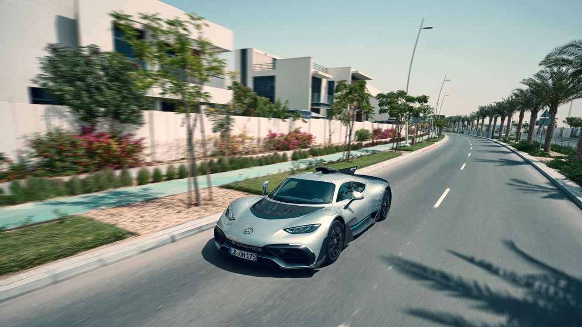 Mercedes-AMG One Displays Its Active Aero At Goodwood