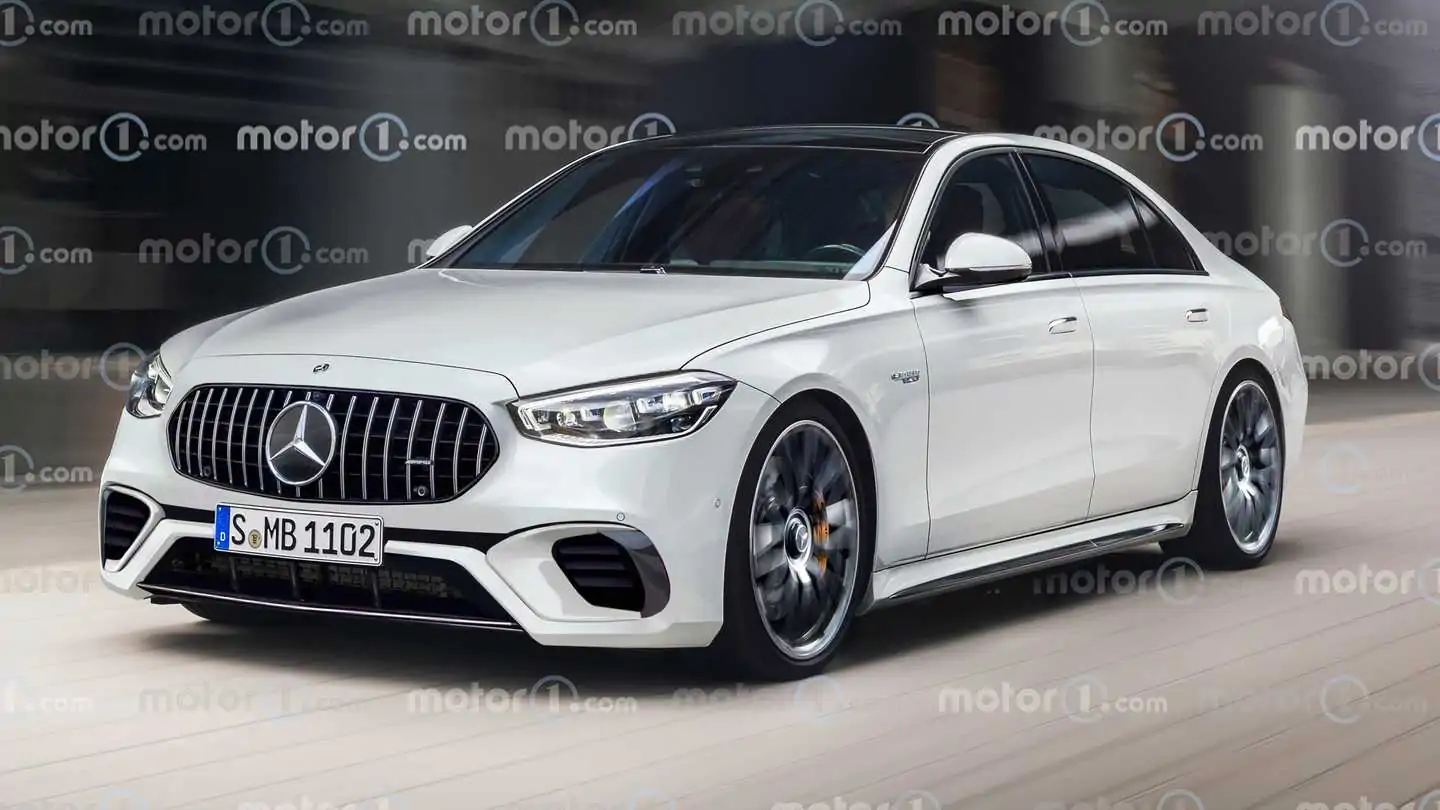 2023 Mercedes-AMG S63 hybrid Mercedes-AMG Super Sedan Speculatively Rendered