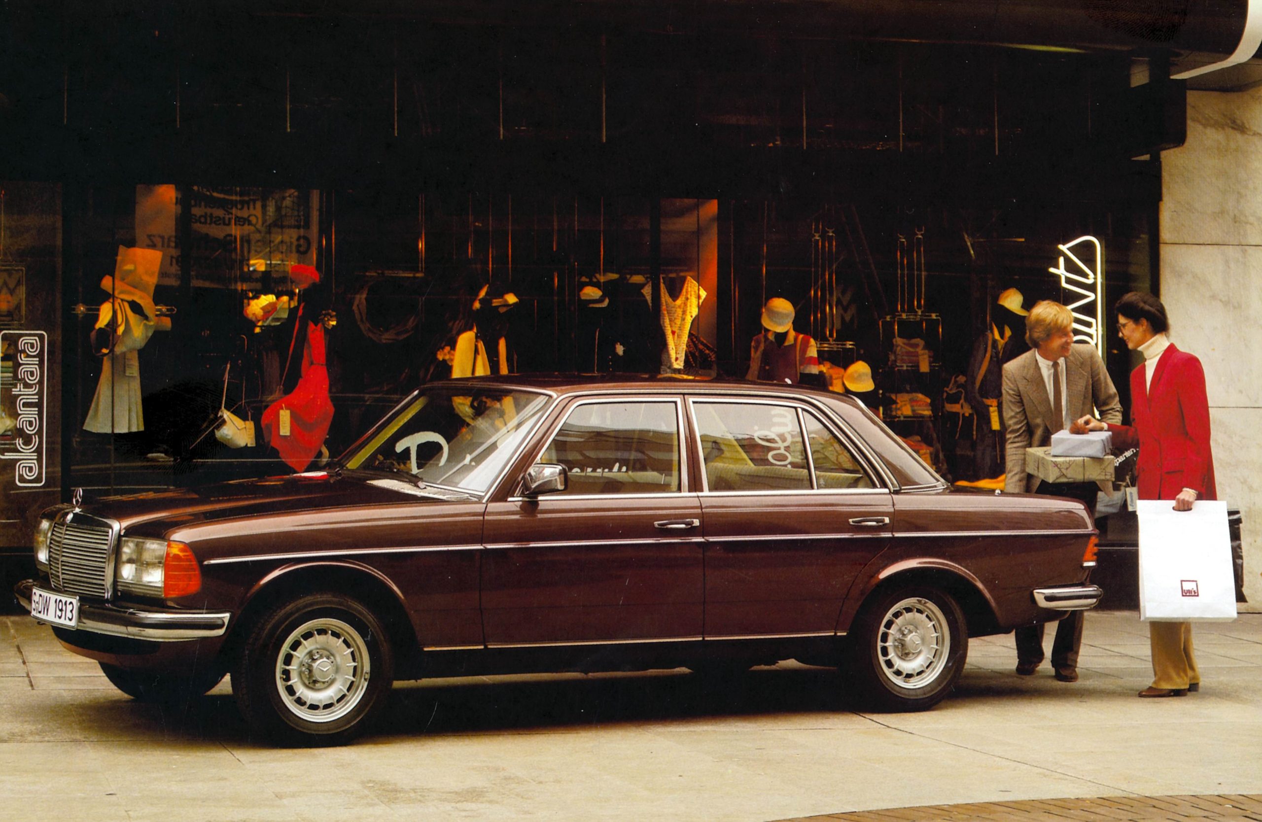 Mercedes celebrates the 40th Anniversary of W123