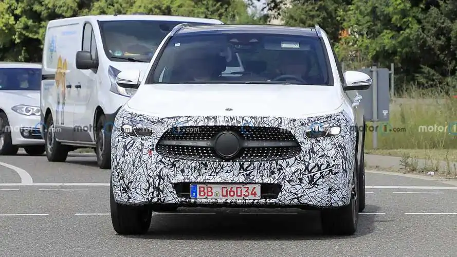 Mercedes-Benz GLA-Class Update Spied Previewing Updated Small crossover