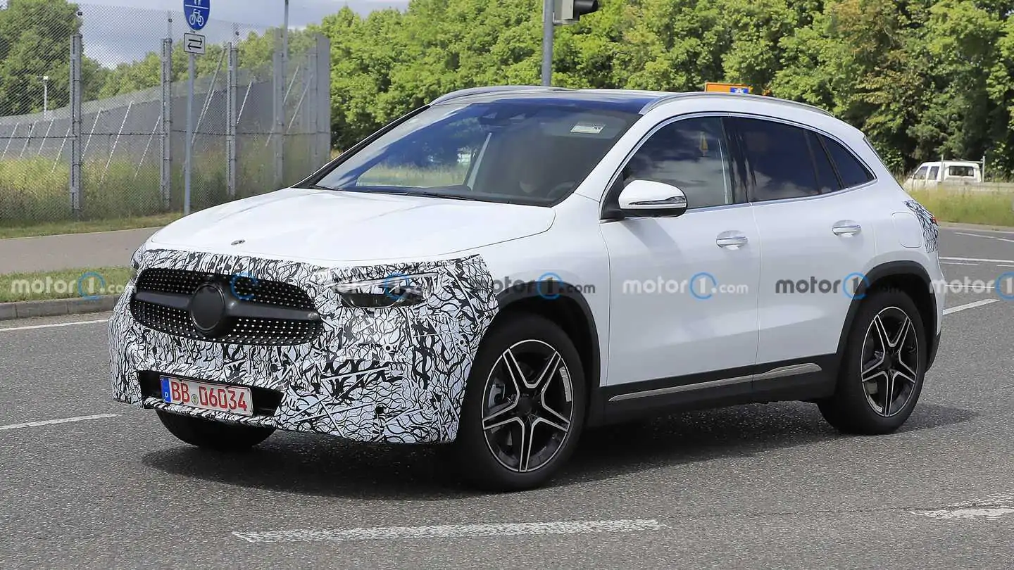 Mercedes-Benz GLA-Class Refresh In Stuttgart