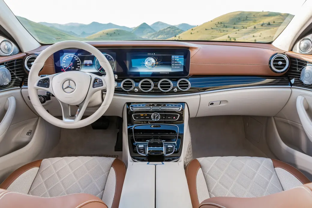 Interior design of the 2016 Mercedes E-Class