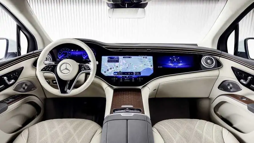 2023 Mercedes-Benz EQS SUV First Look: Three-Row EV Luxury