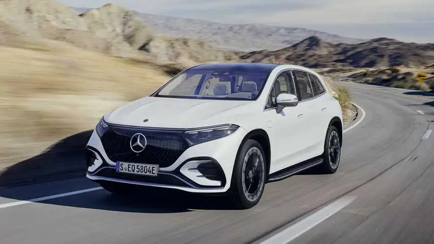 2023 Mercedes-Benz EQS SUV First Look: Three-Row EV Luxury