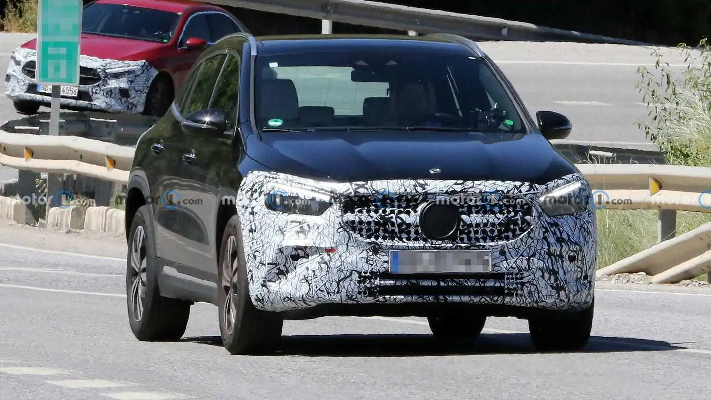 Mercedes-Benz GLA-Class Update Spied Previewing Updated Small crossover