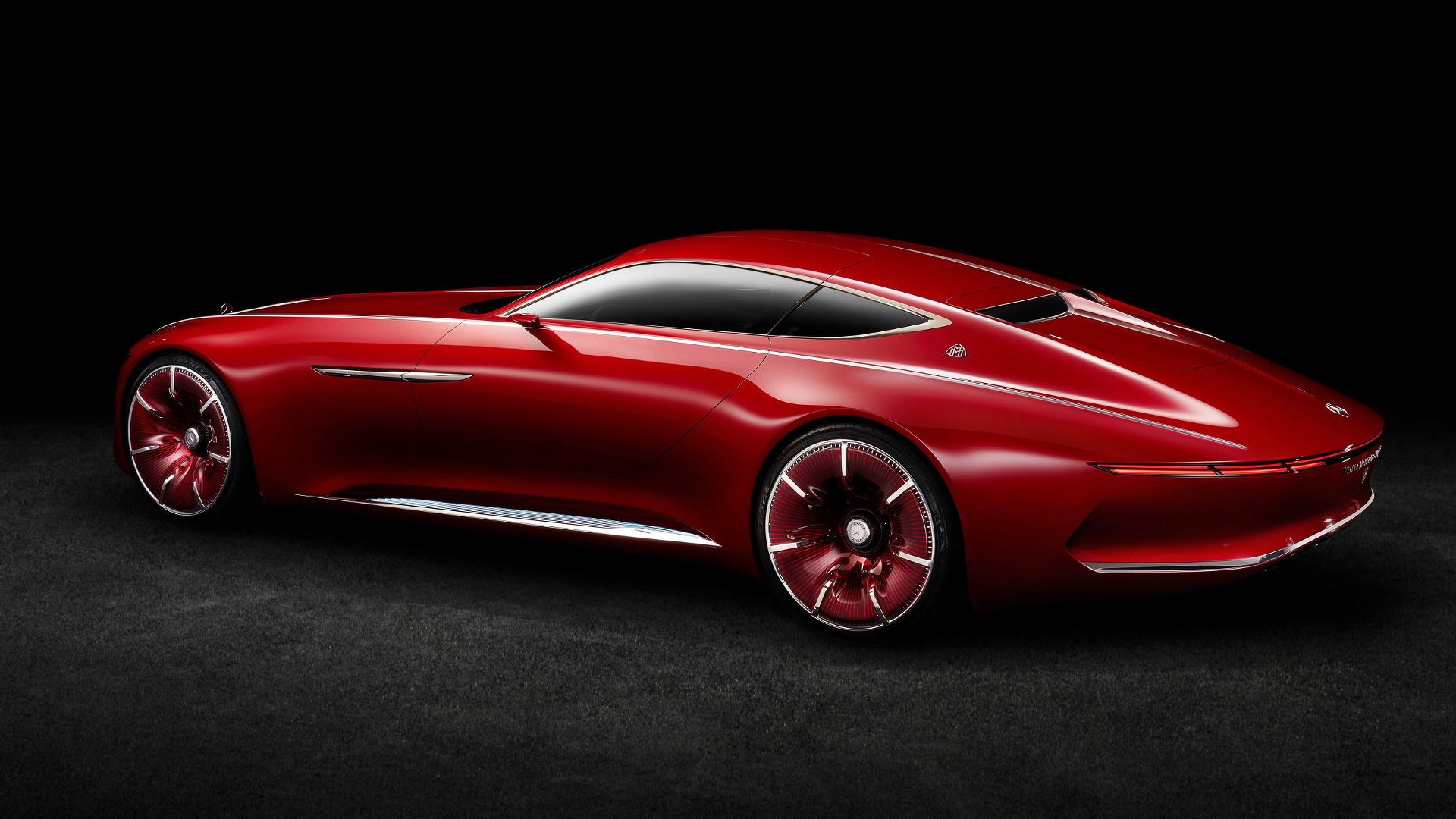 The Vision Mercedes-Maybach 6 concept exudes timeless elegance