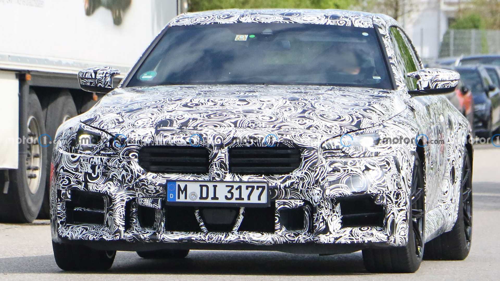 Two-Screen Upgrade to the BMW M2 Spy Shots 2023