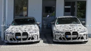 New BMW M3CS spy shots show Sedan can't hide its aggressive design