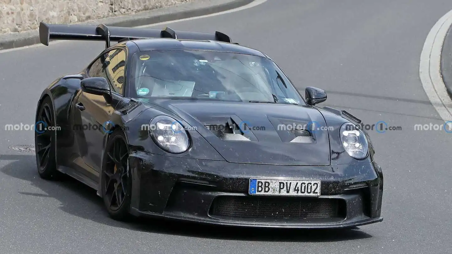 Porsche 911 GT3 RS Revealed At The 'Ring Again, Its Debut Could Be Soon