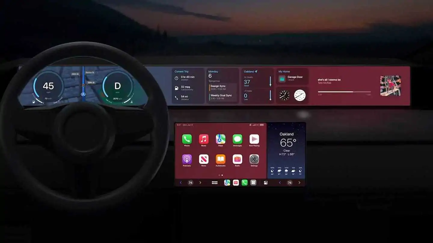 Next-Gen Apple CarPlay Brings Custom Features To Multiple Screens