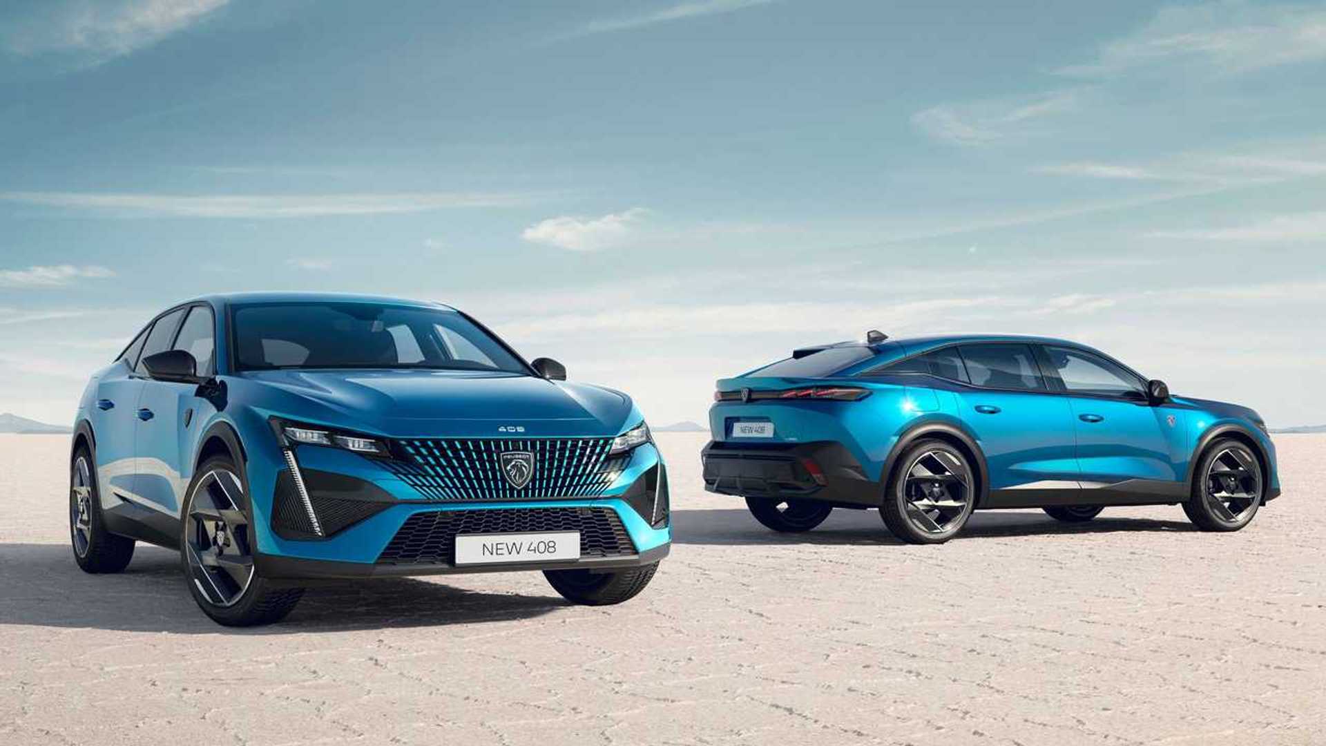 2023 Peugeot 408 Revealed for Europe as Stylish Fastback on Stilts