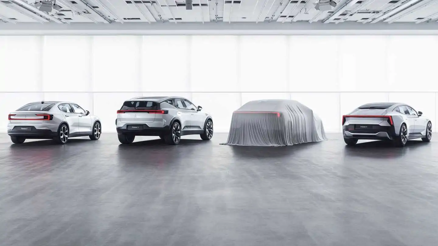 Polestar Shows 5 Sedans and 4 Coupe SUV for the First Time