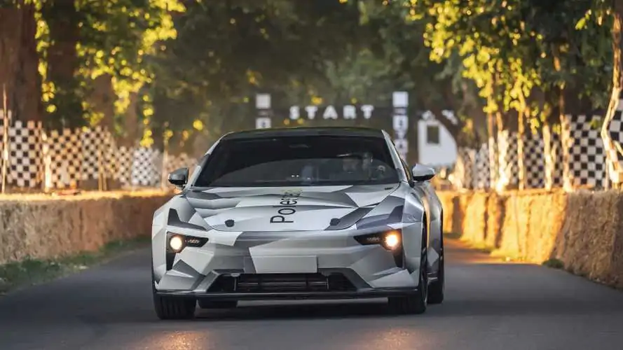 Polestar 5 Prototype Arrives at Goodwood with 884 HP