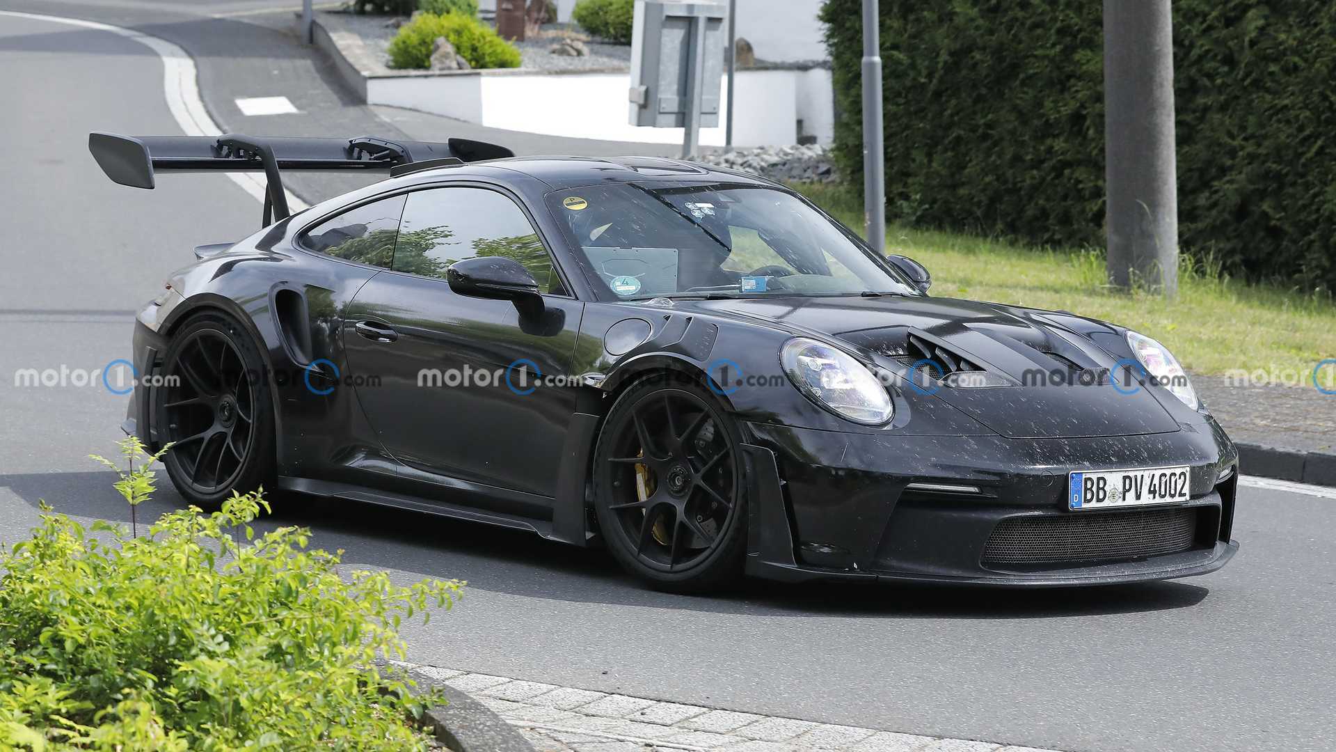 New Porsche 911 GT3 RS Spy Video Captures Car's NA Exhaust Note